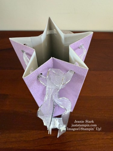 Stampin' Up! Gift Bag Builder Punch Board Star Shaped box-Jeanie Stark StampinUp