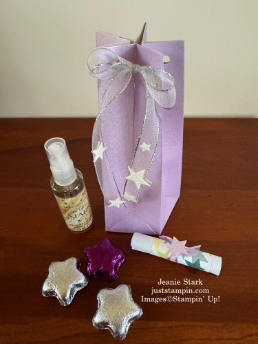 Stampin' Up! Gift Bag Builder Punch Board Star Shaped box-Jeanie Stark StampinUp