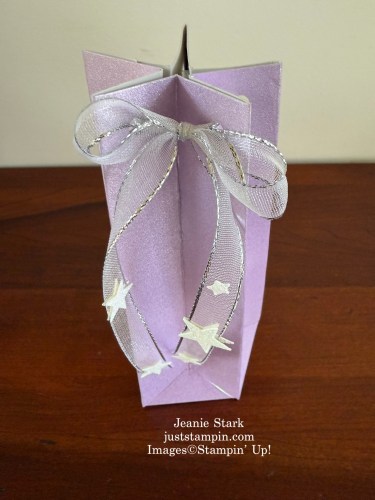 Stampin' Up! Gift Bag Builder Punch Board Star Shaped box-Jeanie Stark StampinUp