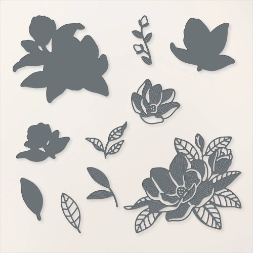Stampin' Up! Magnolia Mood Dies-visit www.juststampin.com for inspiration, ordering information, and more-Jeanie Stark StampinUp
