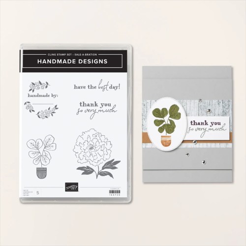 Stampin' Up! handmade Designs exclusive stamp set-visit juststampin.com to find out how you can get this stamp set-Jeanie Stark StampinUp