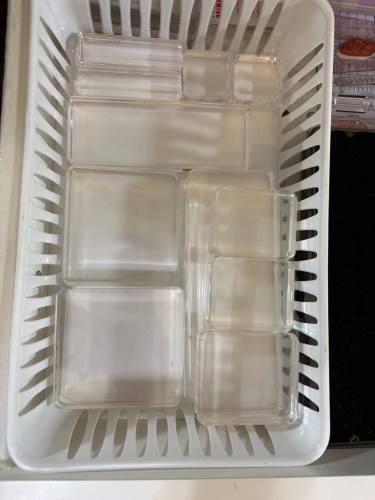 Stampin' Up! Clear Block storage-visit juststampin.com for craft room organzing tips and more-Jeanie Stark StampinUp