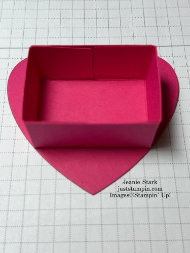 Stampin' Up! Hearts of Elegance Hershey nugget box with Marbled Elegance Designer Series Paper-Jeanie Stark StampinUp