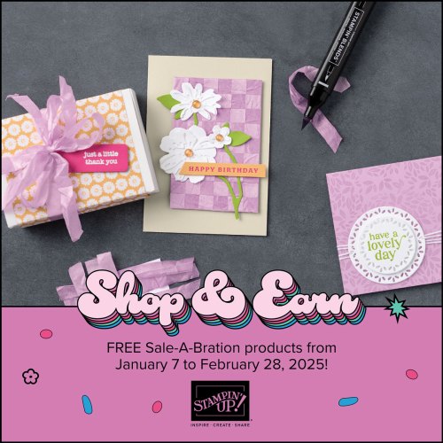 Stampin' Up! Sale-A-Braion-Shop & Earn Free Products-visit juststampin.com for more details-Jeanie Stark StampinUp