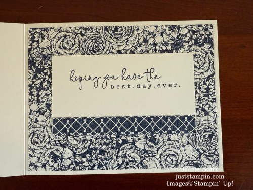 Stampin' Up! Serene Love and Countryside Corners Dies Fun Fold Birthday card ideas-Jeanie Stark StampinUp