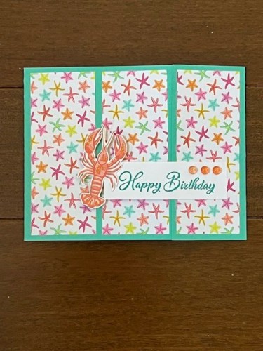 Stampin' Up! Ocean Friends Birthday Card Idea-visit juststampin.com for Mystery Stamping and more inspiration-Jeanie Stark StampinUp