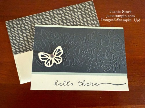 Stampin' Up! note cards featuring the 2025-2027 In Colors and Blooming Phrases Stamp Set-Jeanie Stark StampinUp