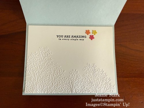 Stampin' Up! Impressions Abloom Mother's Day card with the 2025-2027 In Colors-Jeanie Stark StampinUp