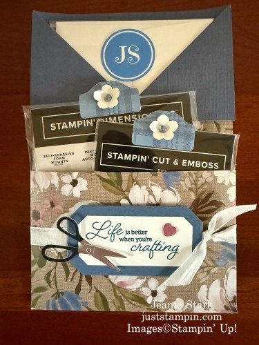 Stampin' Up! Craftign With You Loaded Pocket Envelope-Jeanie Stark StampinUp