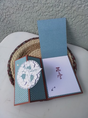 Stampin' Up! Everyday Happiness fun fold card idea by Ruth Mowry-juststampin.com