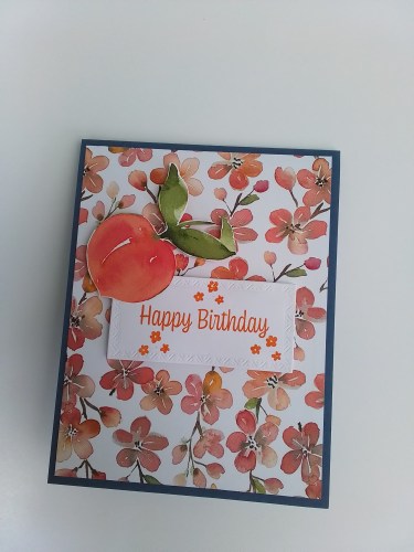Stampin' Up! fun fold Birthday card idea-www.juststampin.com