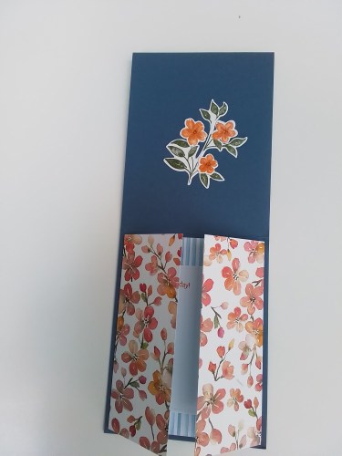 Stampin' Up! fun fold Birthday card idea-www.juststampin.com