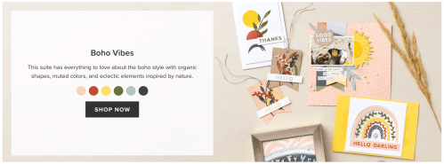 Stampin' Up! Boho Vibes Suite Collection-visit juststampin.com for inspiration and to order Stampin' Up! products-Jeanie Stark StampinUp