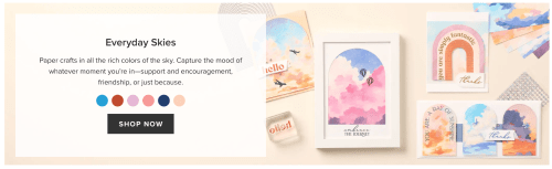 Stampin' Up! Everyday Skies Suite Collection-visit juststampin.com for inspiration and to order Stampin' Up! products-Jeanie Stark StampinUp