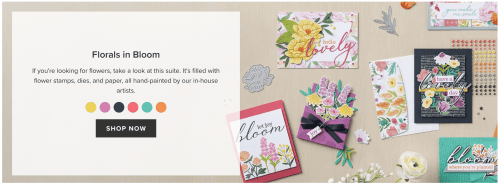 Stampin' Up! FLorals in Bloom Suite Collection-visit juststampin.com for inspiration and to order Stampin' Up! products-Jeanie Stark StampinUp