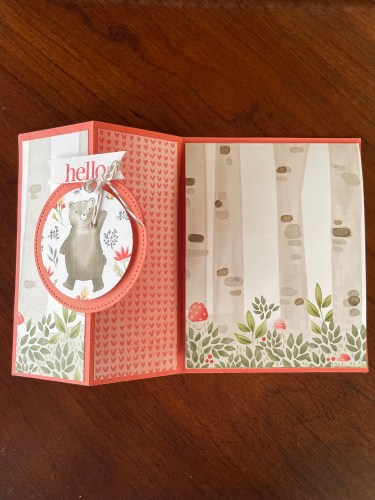 Stampin' Up! Z fold card with hidden flap-visit juststampin.com for more handmade card ideas-Jeanie Stark StampinUp