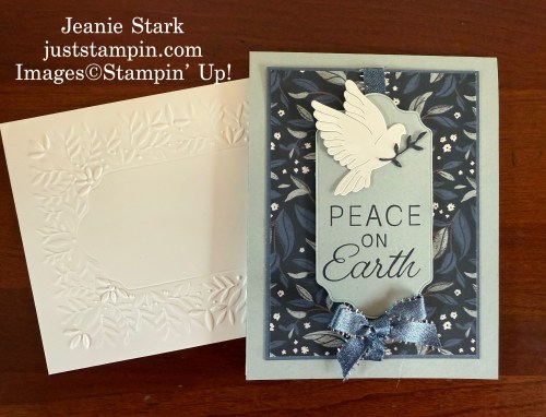 Stampin' Up! Peace on Earth bundle fun fold card idea-Jeanie Stark StampinUp