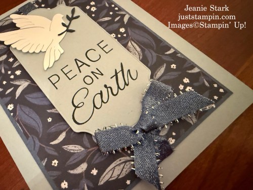 Stampin' Up! Peace on Earth bundle fun fold card idea-Jeanie Stark StampinUp