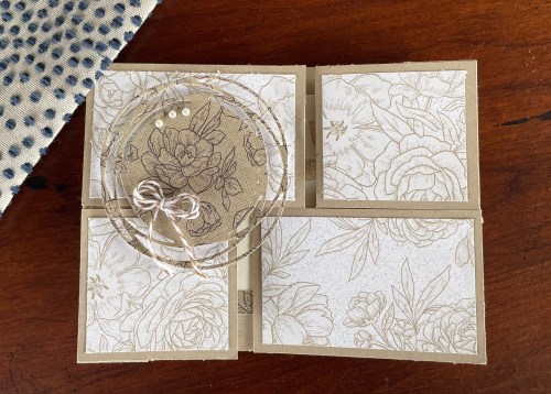 Stampin' Up! Puzzle Slider fun fold birthday card idea by Cindy Thompson-juststampin.com