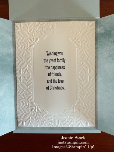 Stampin' Up! Peace on Earth bundle fun fold card idea-Jeanie Stark StampinUp