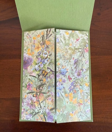 Stampin' Up! Painterly Pears fun fold birthday card idea-www.juststampin.com