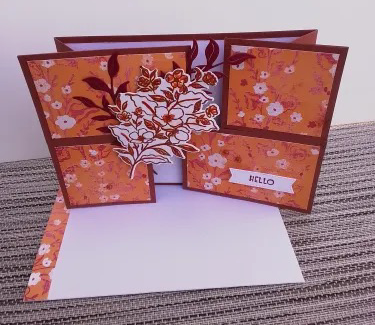 Stampin' Up! Puzzle Slider fun fold card idea by Ruth Mowry-juststampin.com