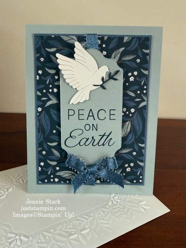 Stampin' Up! Peace on Earth bundle fun fold card idea-Jeanie Stark StampinUp