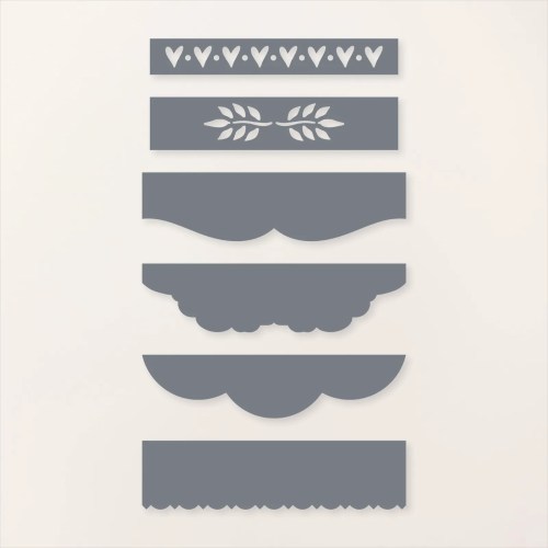 Stampin' Up! Fancy Border Dies-visit juststampin.com for handmade inspiration and ordering information-Jeanie Stark StampinUp