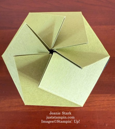 Stampin' Up! Painterly Pears Twist & Close gift box idea-visit juststampin.com for handmade inspiration, free tutorials, and more-Jeanie Stark StampinUp