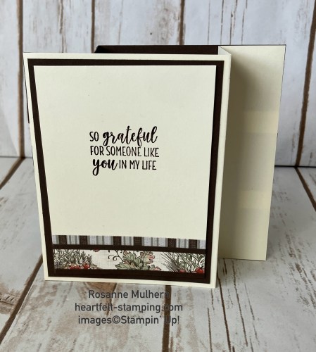 Stampin' Up! Autumn Toile Triple Panel Z Fold card idea-www.juststampin.com