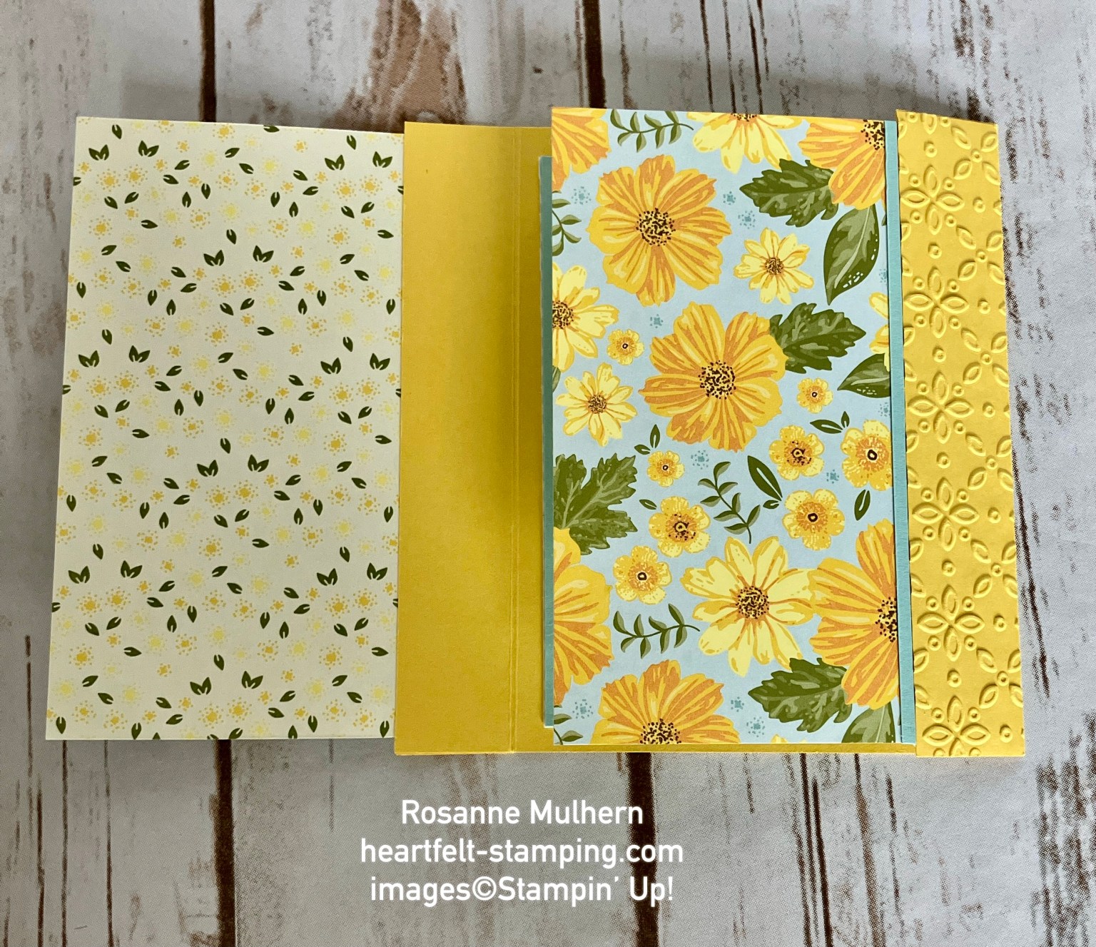Sunday Showcase…Double Flap Fun Fold Cards from Mystery Stampin’ – Just ...