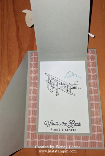 Stampin' Up! Mystery Monday fun fold card-visit juststampin.com for handmade inspiration and more-Jeanie Stark StampinUp