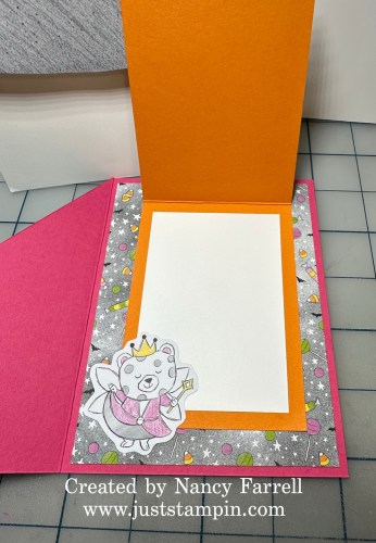 Stampin' Up! Mystery Monday fun fold card with Spooky Sweet-visit juststampin.com for handmade inspiration and more-Jeanie Stark StampinUp