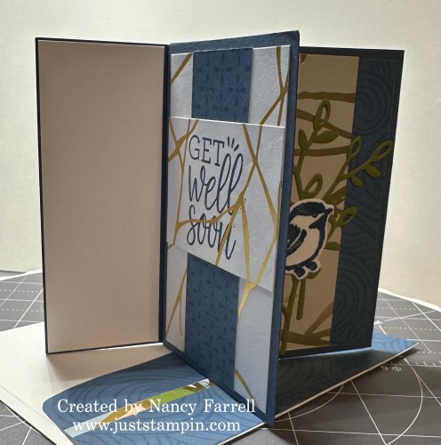 Stampin' Up! Pinwheel Tower card with Kintsugi Inspirations-visit juststampin.com for handmade inspiration and more-Jeanie Stark StampinUp