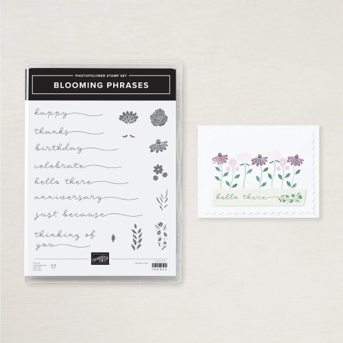 Stampin' Up! Blooming Phrases Stamp set-visit juststampin.com for handmade inspiration and more-Jeanie Stark StampinUp