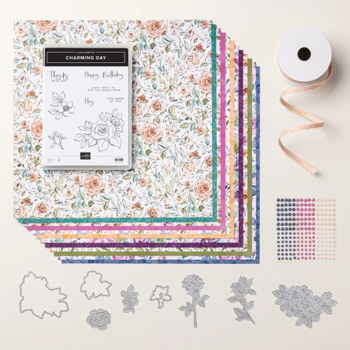 Stampin' Up! Floral Charm Suite Collection-visit juststampin.com for handmade inspiration, ordering information, and more-Jeanie Stark StampinUp