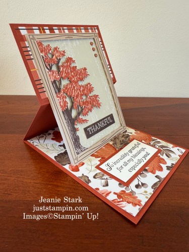 Stampin' Up! Fall for Toile Paper Pumpkin kit alternate with Amber Sutumn, Words for the Season and Gathering Together Designer Series Paper-Jeanie Stark StampinUp