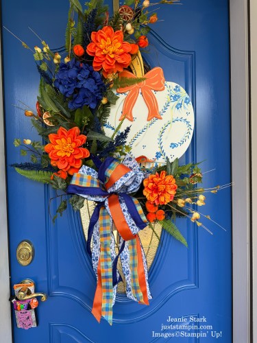 Stampin' Up! Fright Night and Spooky Sweet Door Hanger Treat Box for halloween-Jeanie Stark StampinUp