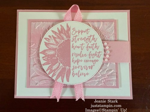 Stampin' Up! Love & Courage fun fold card idea-Jeanie Stark StampinUp
