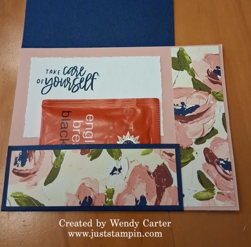 Stampin' Up! fun fold Get well pocket card idea-visit juststampin.com for handmade inspiration and more-Jeanie Stark StampinUp