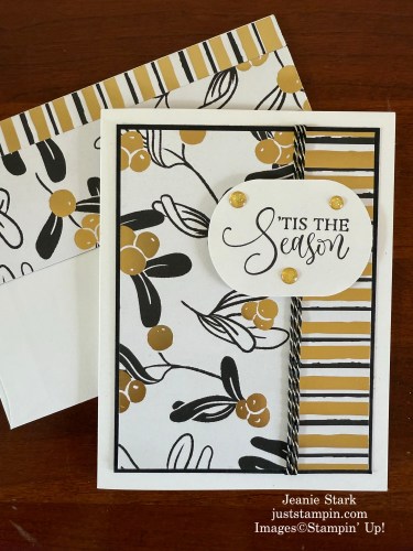 Stampin' Up! Ornamental Christmas with Modern Christmas Designer Series Paper-Jeanie Stark StampinUp