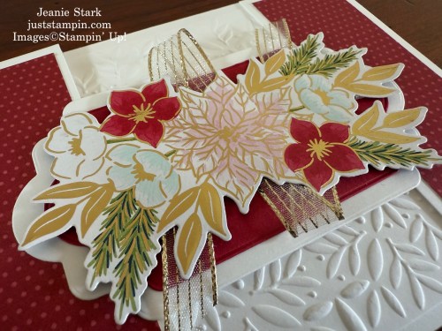 Stampin' Up! Traditions of Christmas fun fold card-Jeanie Stark StampinUp