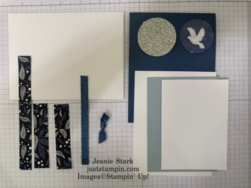 Stampin' Up! Peaceful Garden Christmas card kit-Jeanie Stark StampinUp