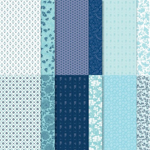 Stampin' Up! December Product of the Month, True Blue Florals Designer Series Paper-visit juststampin.com for more details-Jeanie Stark StampinUp