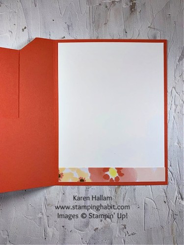 Stampin' Up! Reason to Celebrate Corner Flip fun fold birthday card idea with Lovely & Beautiful Designer Series Paper-visit juststampin.com for handmade inspiration and more-Jeanie Stark StampinUp