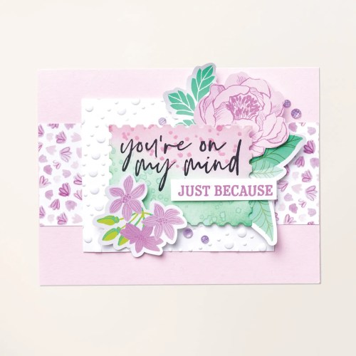 Stampin' Up! Fabulous Sayings card idea-Jeanie Stark StampinUp