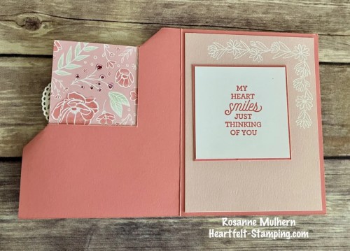 Stampin' Up! Valentine Corner Flip fun fold card-visit juststampin.com for handmade inspiration and more-Jeanie Stark StampinUp