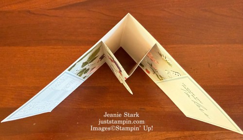 Stampin Up! Sweet Bugs fun fold card for a friend-Jeanie Stark StampinUp