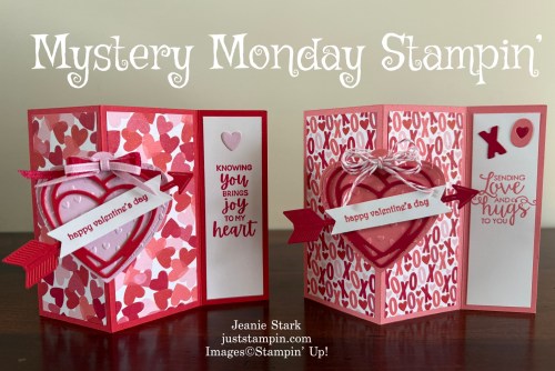 Stampin' Up! Made With Love fun fold Valentine card ideas-Jeanie Stark StampinUp