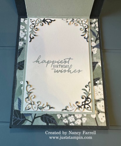 Peaceful Garden Double Panel Flap fun fold valentine card-visit juststampin.com for handmade inspiration and more-Jeanie Stark StampinUp